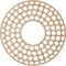 Ekena Millwork Fink Wood Fretwork Pierced Ceiling Medallion, Alder, 30"OD x 10 7/8"ID x 3/8"T CMWP30X30X0375FFAL - alternate 4
